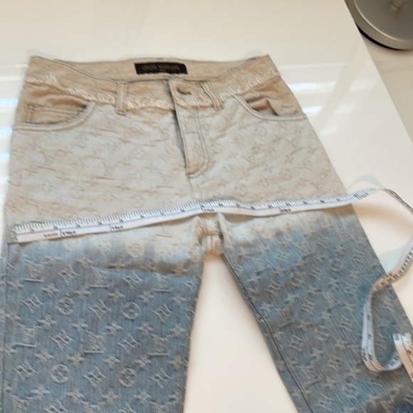 Louis Vuitton Blue and White Women Jeans - Picture 8 of 13
